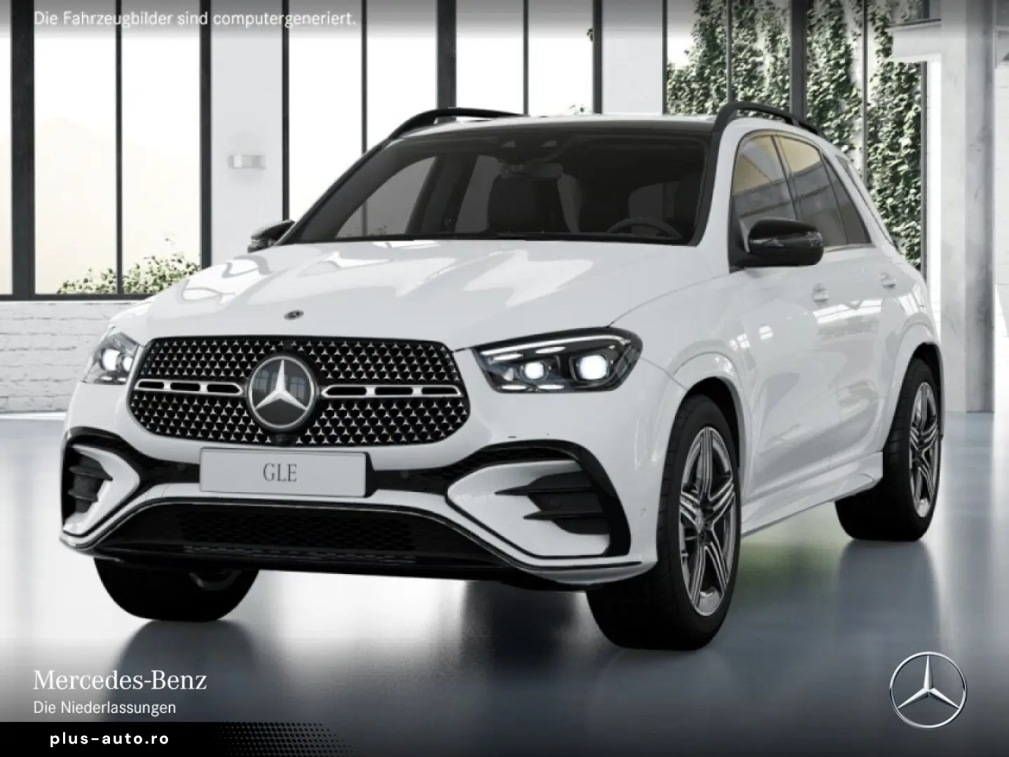 MERCEDES-BENZ GLE 350 de 4M AMG Pano AHK Burmester Airmatic