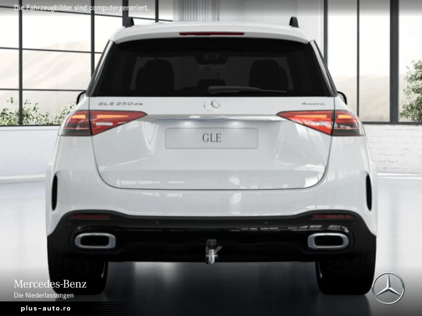 MERCEDES-BENZ GLE 350 de 4M AMG Pano AHK Burmester Airmatic