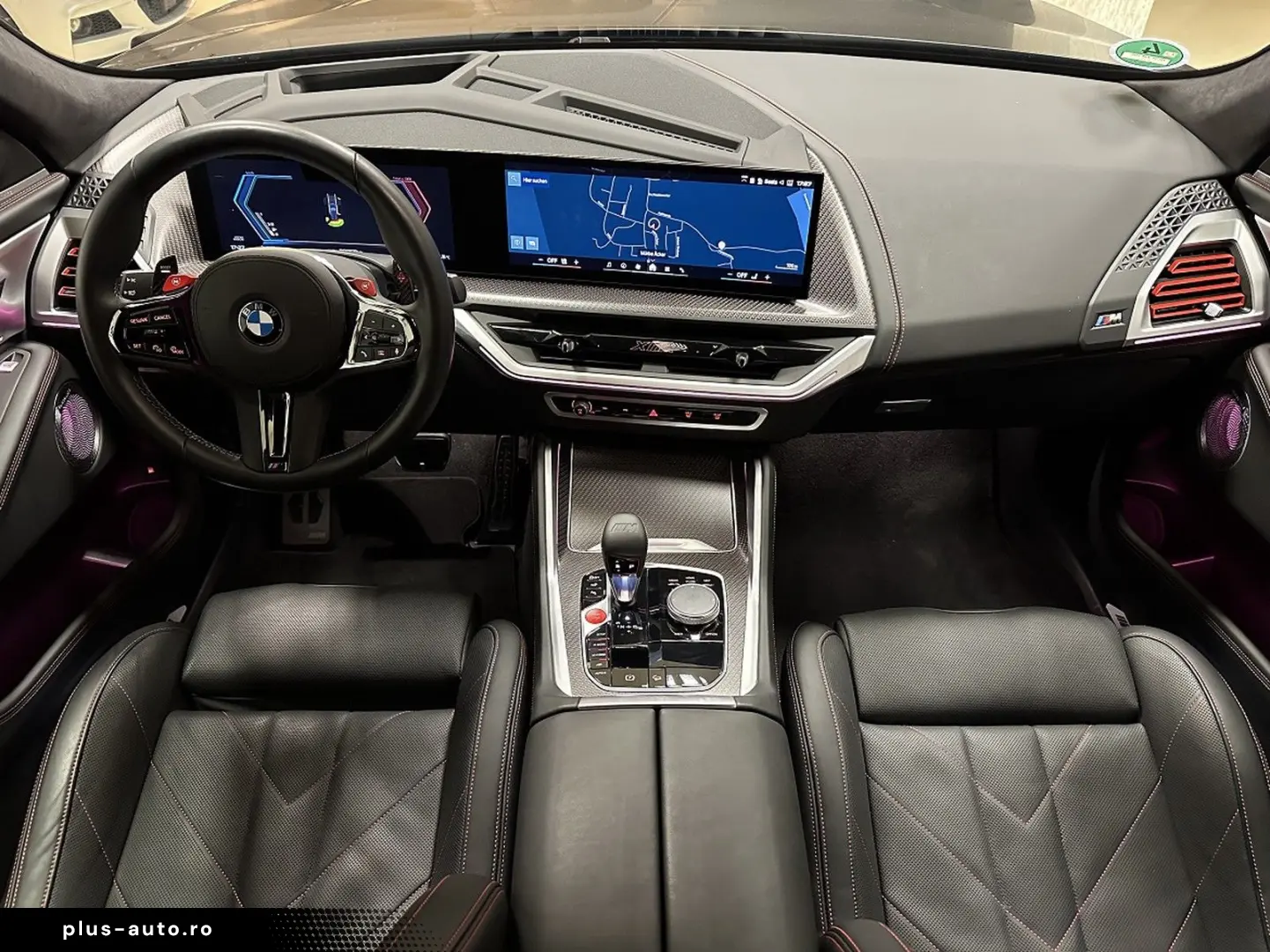 BMW XM Label Red Carbon B&W Black Frozen 23 Zoll AHK