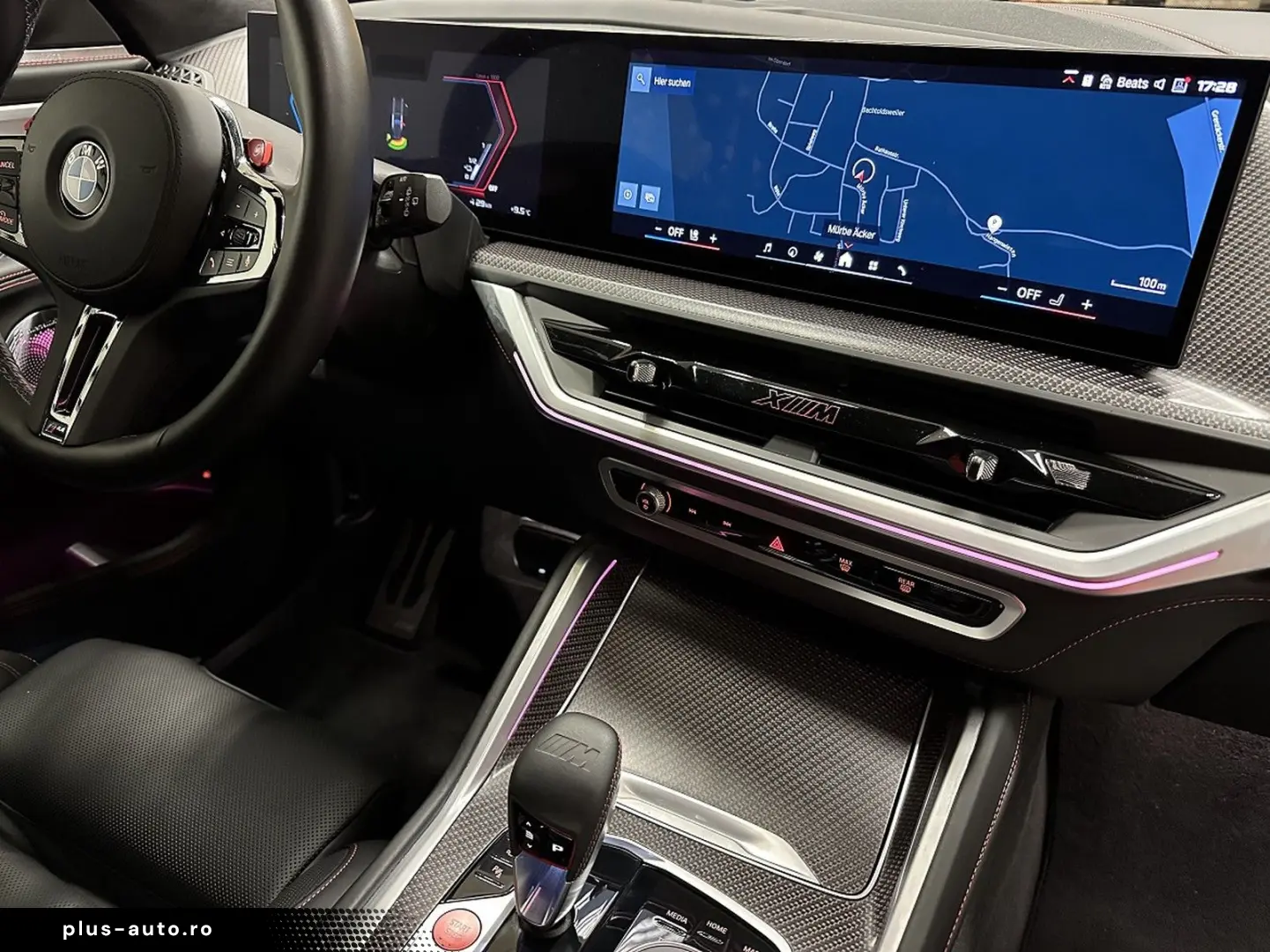 BMW XM Label Red Carbon B&W Black Frozen 23 Zoll AHK