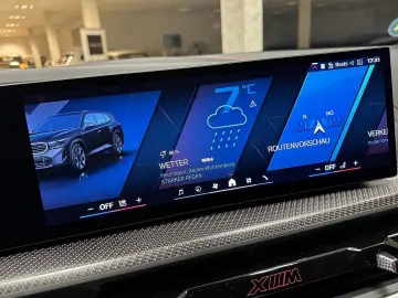 BMW XM Label Red Carbon B&W Black Frozen 23 Zoll AHK