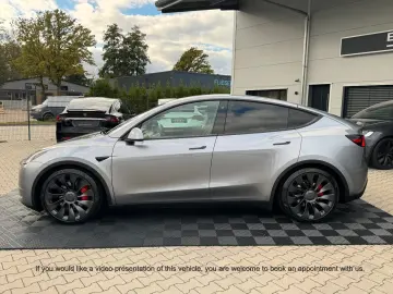 TESLA MODEL Y PERFORMANCE   QUICKSILVER   21 INCH TURB