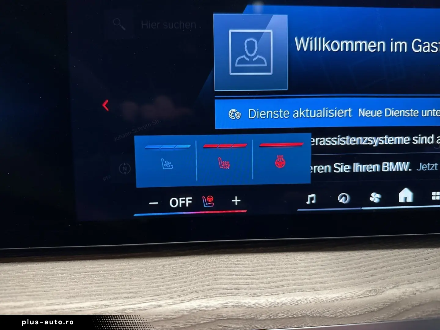 BMW X6 M Competition Sitzbelüftung HUD