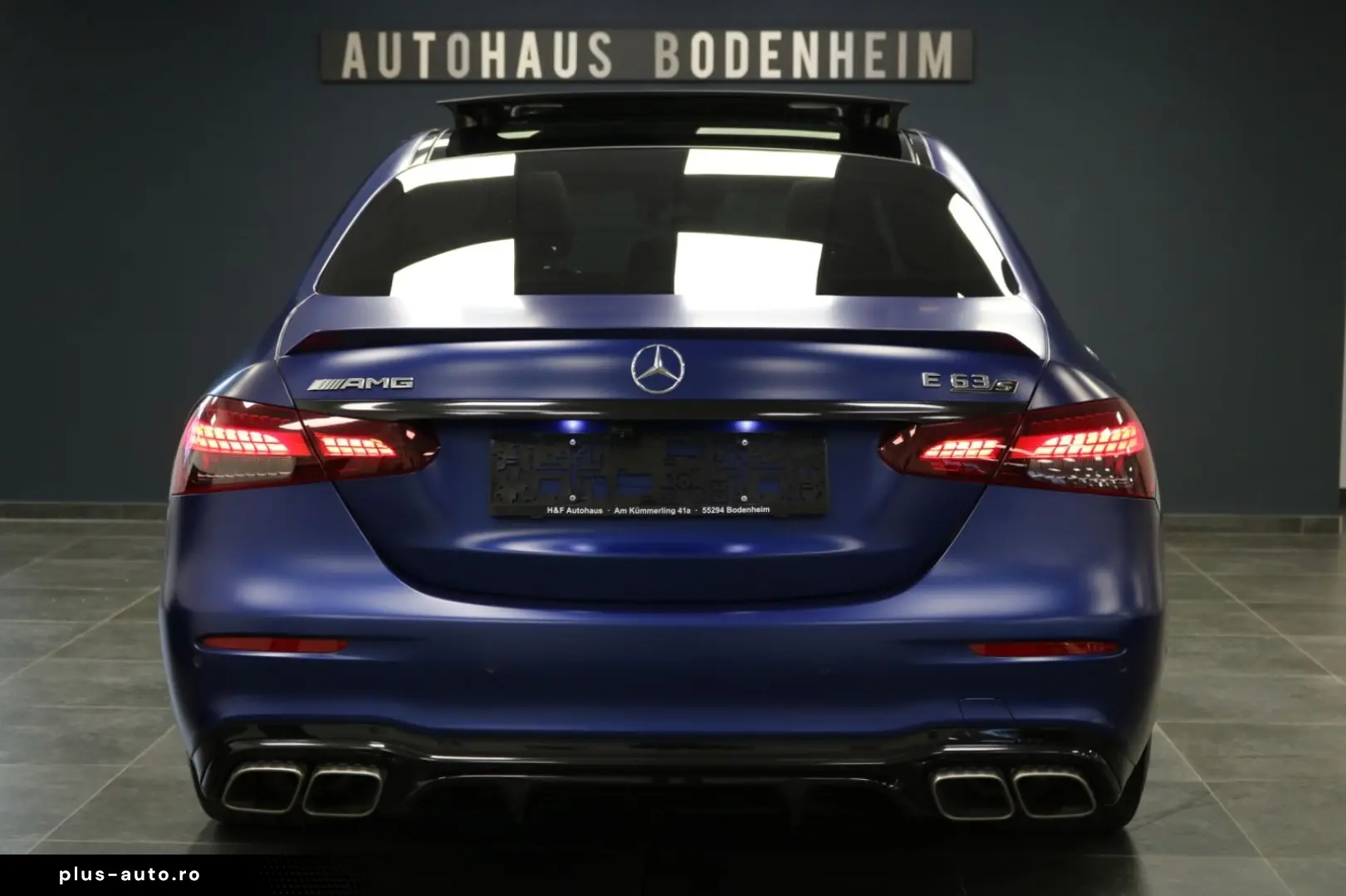 MERCEDES-BENZ E63 S AMG 4Matic  HEADUP PANO 360  BURMESTER