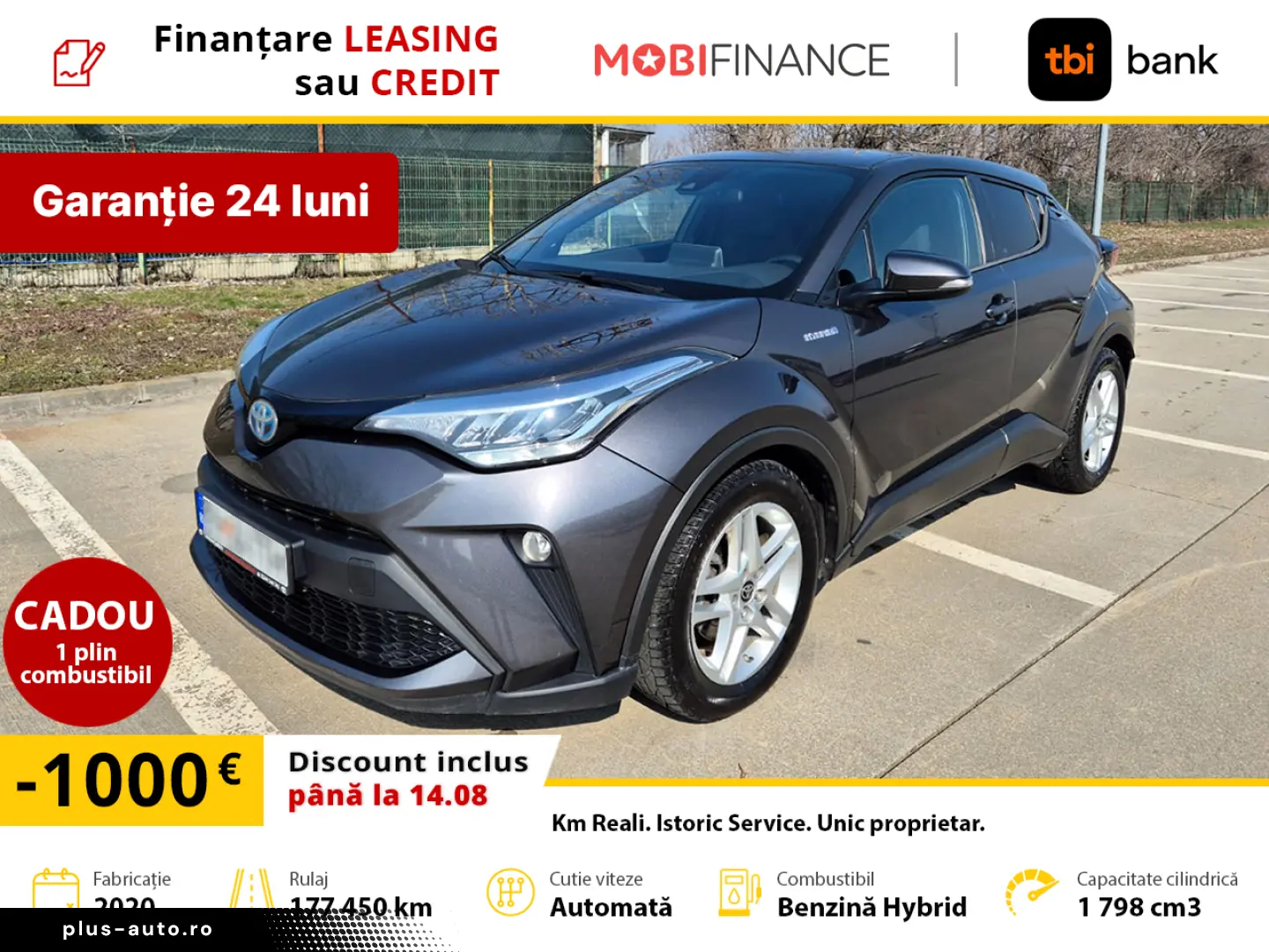 Toyota C-HR 1.8 HSD 122 CP 4x2 CVT Core