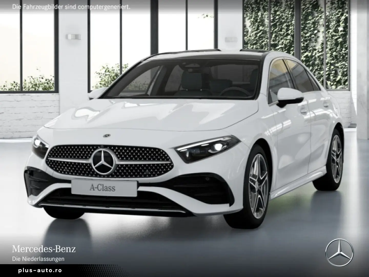 MERCEDES-BENZ A 250 e Limousine AMG Prem PLUS AHK DISTR Pano