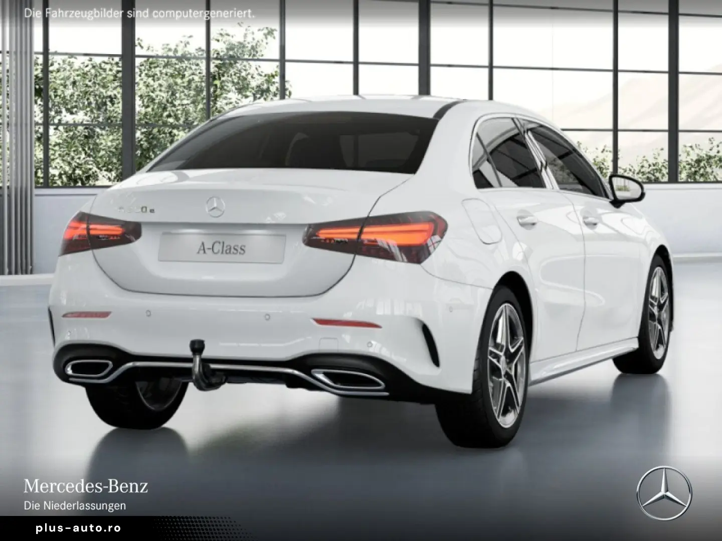 MERCEDES-BENZ A 250 e Limousine AMG Prem PLUS AHK DISTR Pano