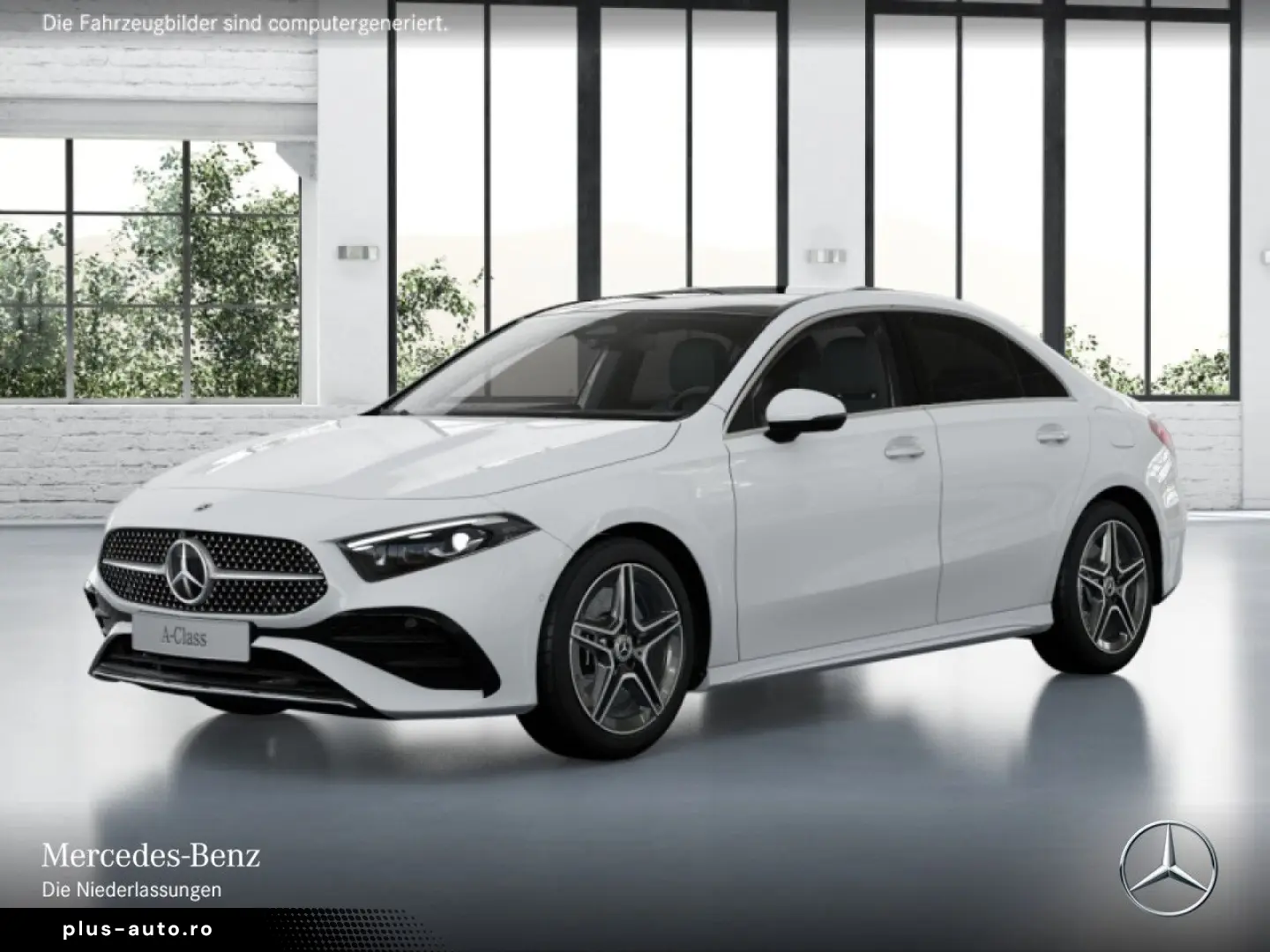 MERCEDES-BENZ A 250 e Limousine AMG Prem PLUS AHK DISTR Pano
