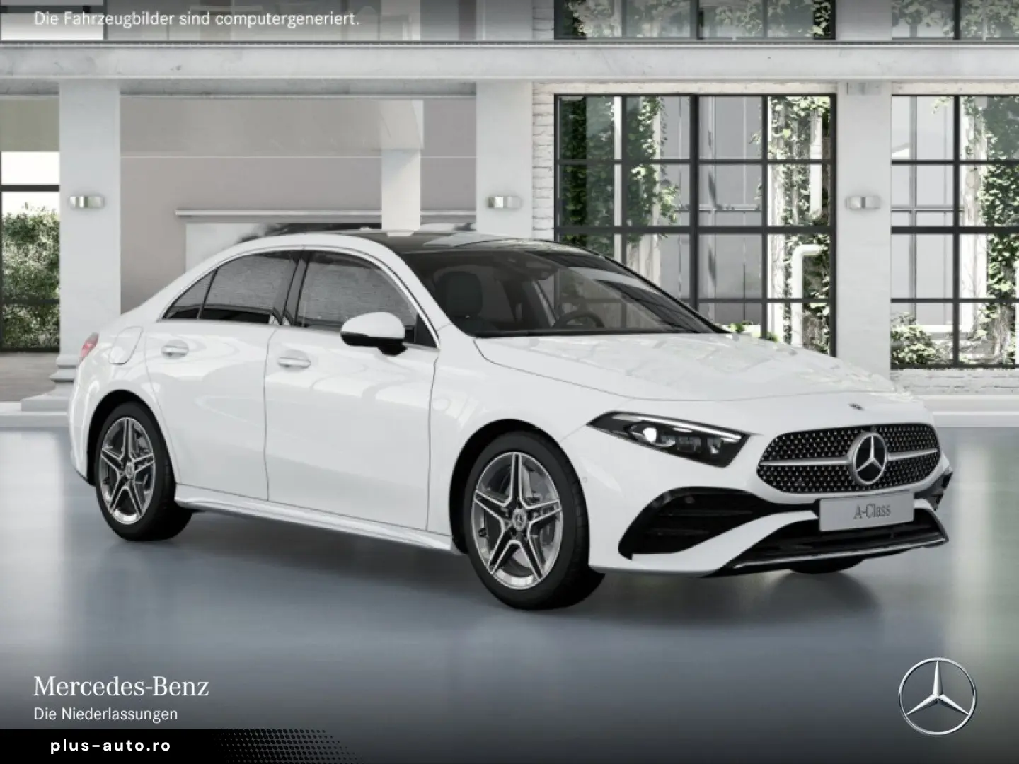 MERCEDES-BENZ A 250 e Limousine AMG Prem PLUS AHK DISTR Pano