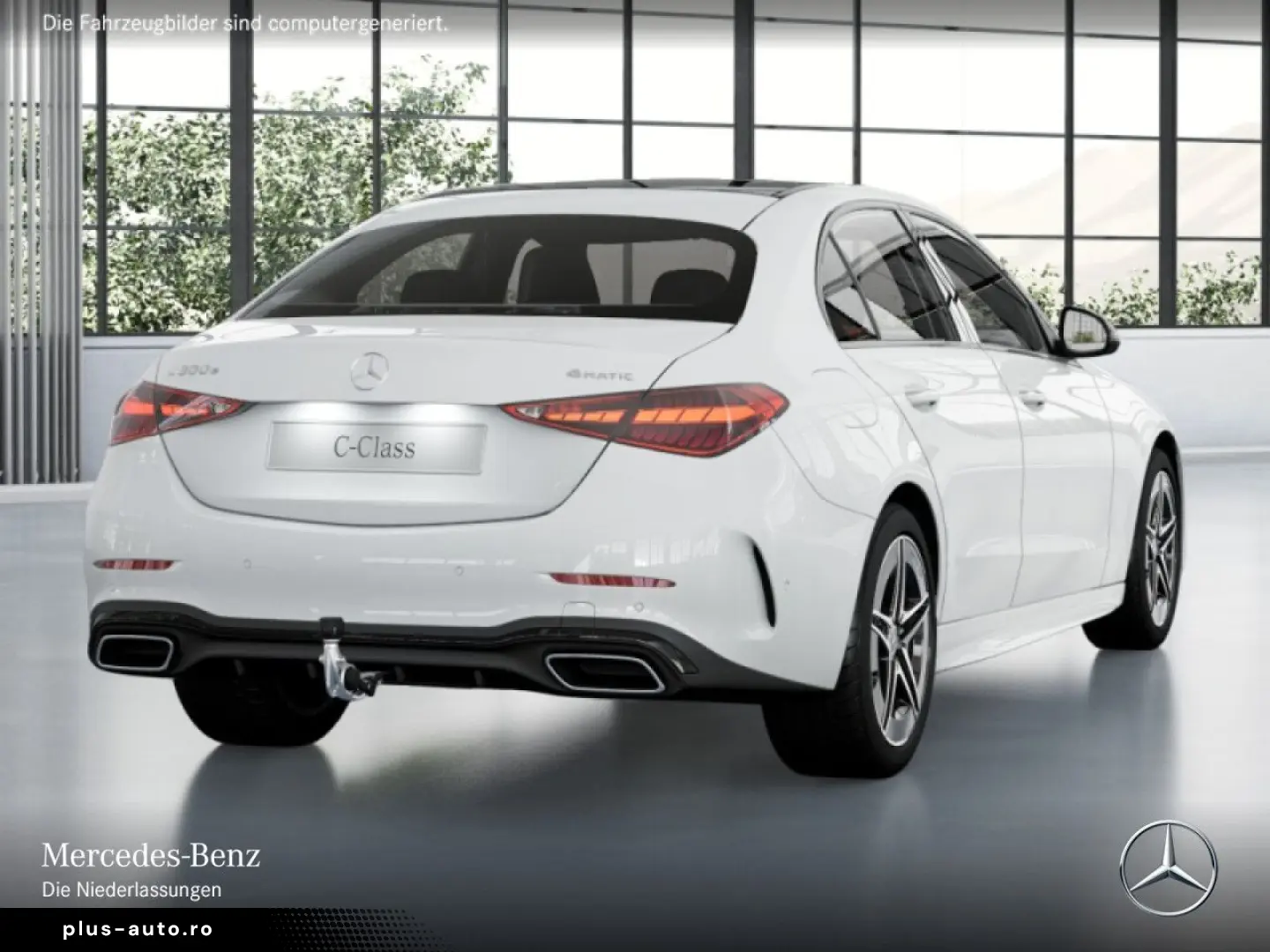 MERCEDES-BENZ C 300 e 4M AMG Prem  360  Pano AHK HuD Burm3D