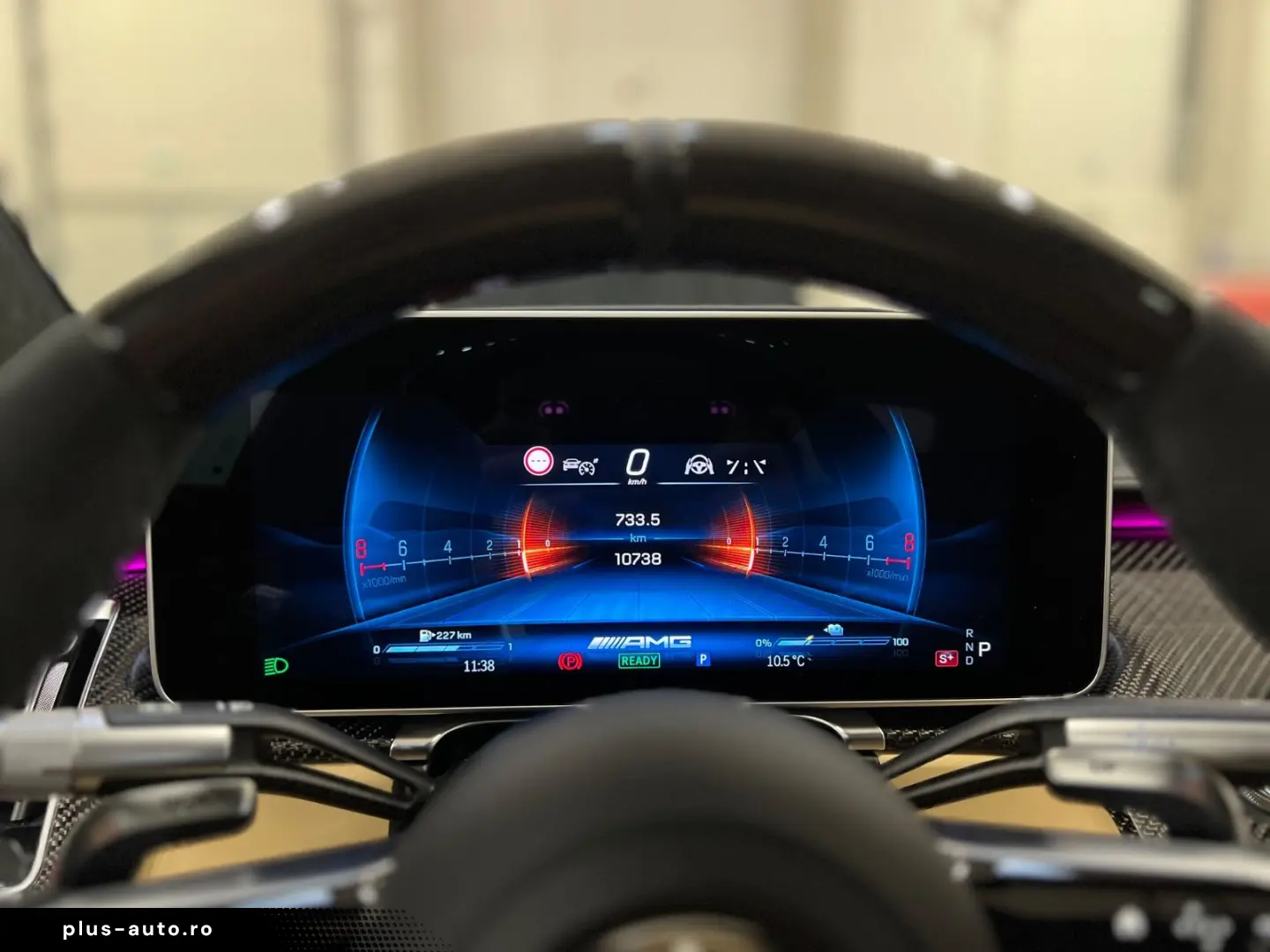 MERCEDES-BENZ S63 AMG E-PERFM ACC BURM HUD MATRX CARPLAY 360