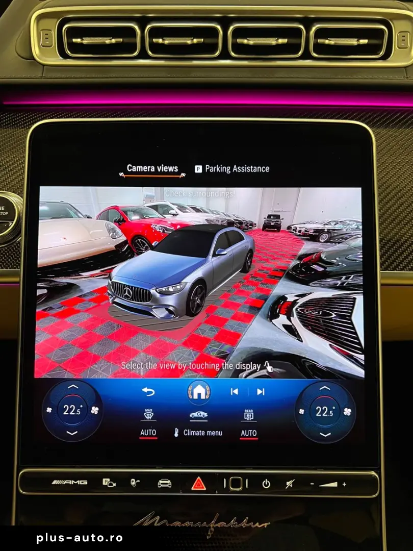 MERCEDES-BENZ S63 AMG E-PERFM ACC BURM HUD MATRX CARPLAY 360