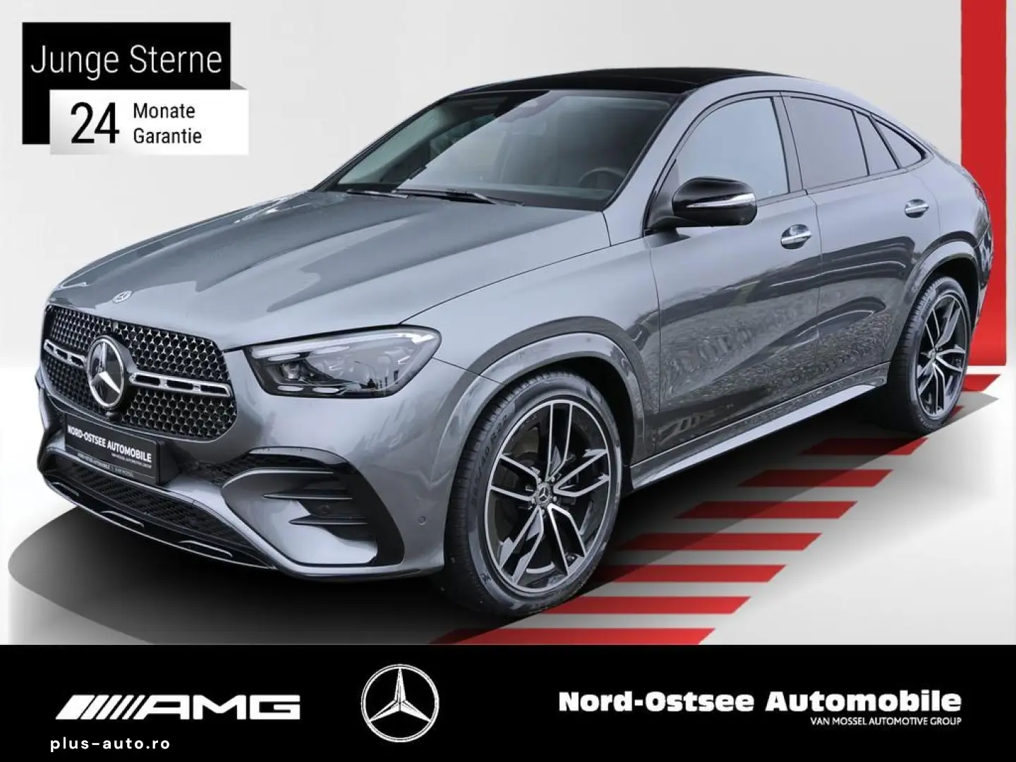 MERCEDES-BENZ GLE 450 d 4M COUPÈ AMG PANO HUD 360  AHK NIGHT