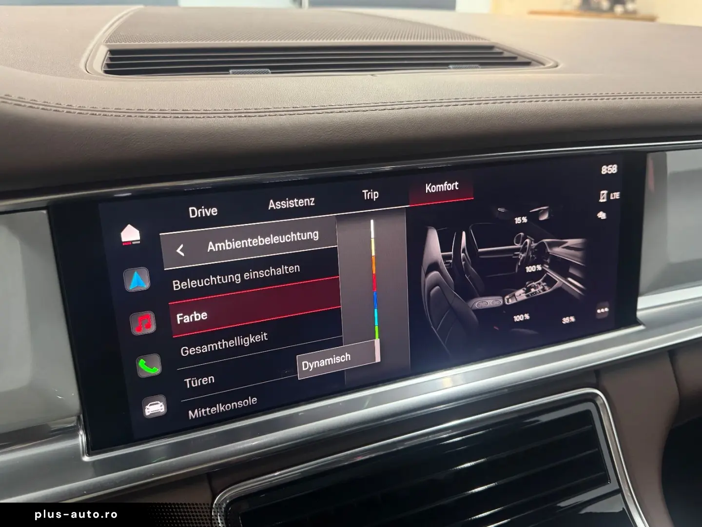 PORSCHE Panamera Executive TV Massage Sitzluft HeadUp