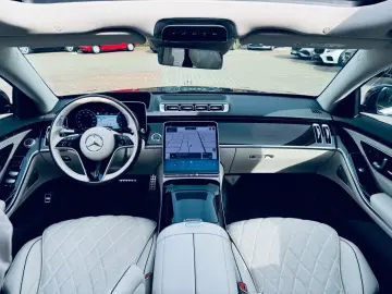 MERCEDES-BENZ S 450 Long AMG Line NAPPA BEIGE 3xTV CHAUFFEUR