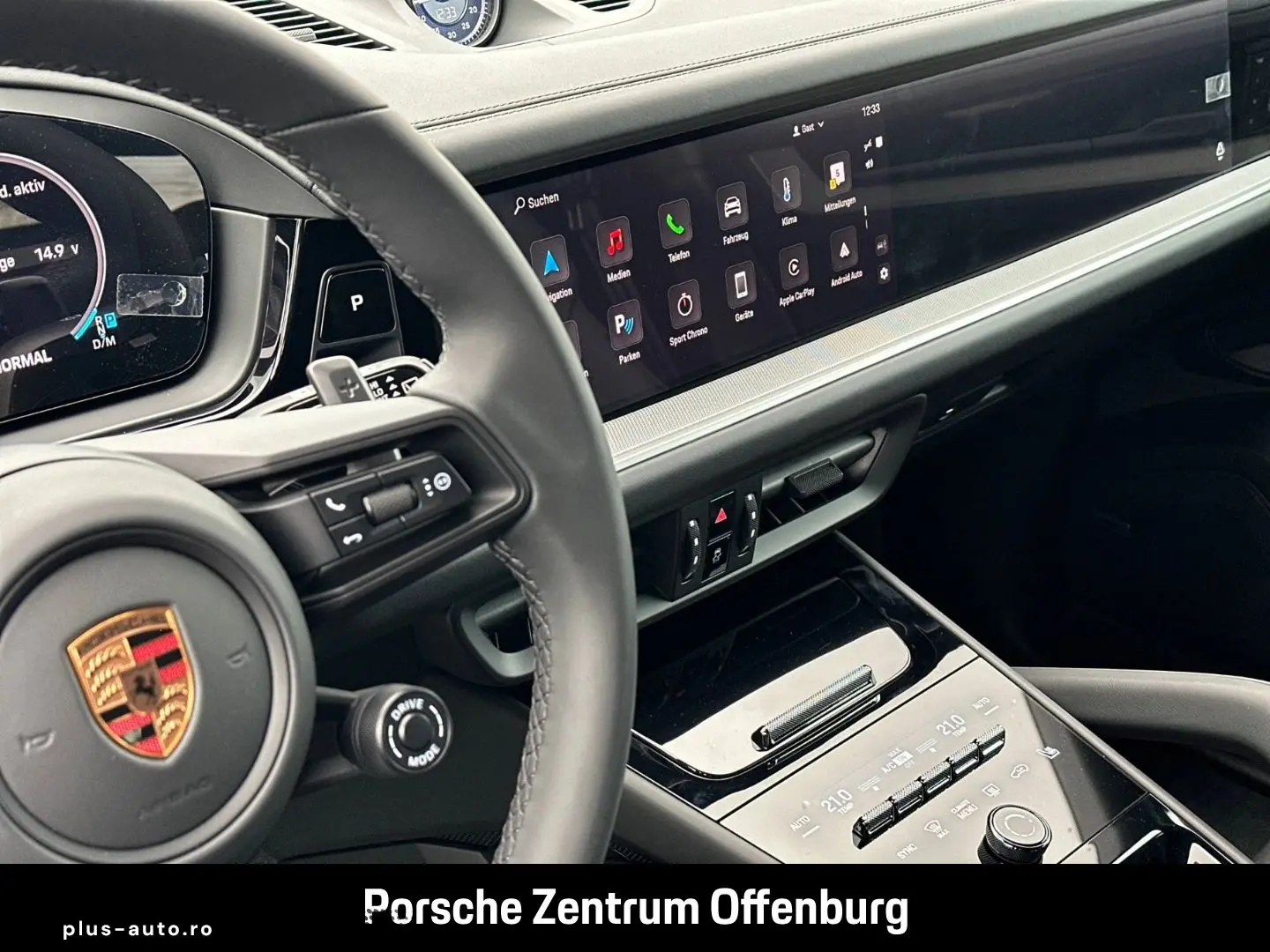 PORSCHE Cayenne Sportpaket PassengerDisplay Hud 360 Chrono