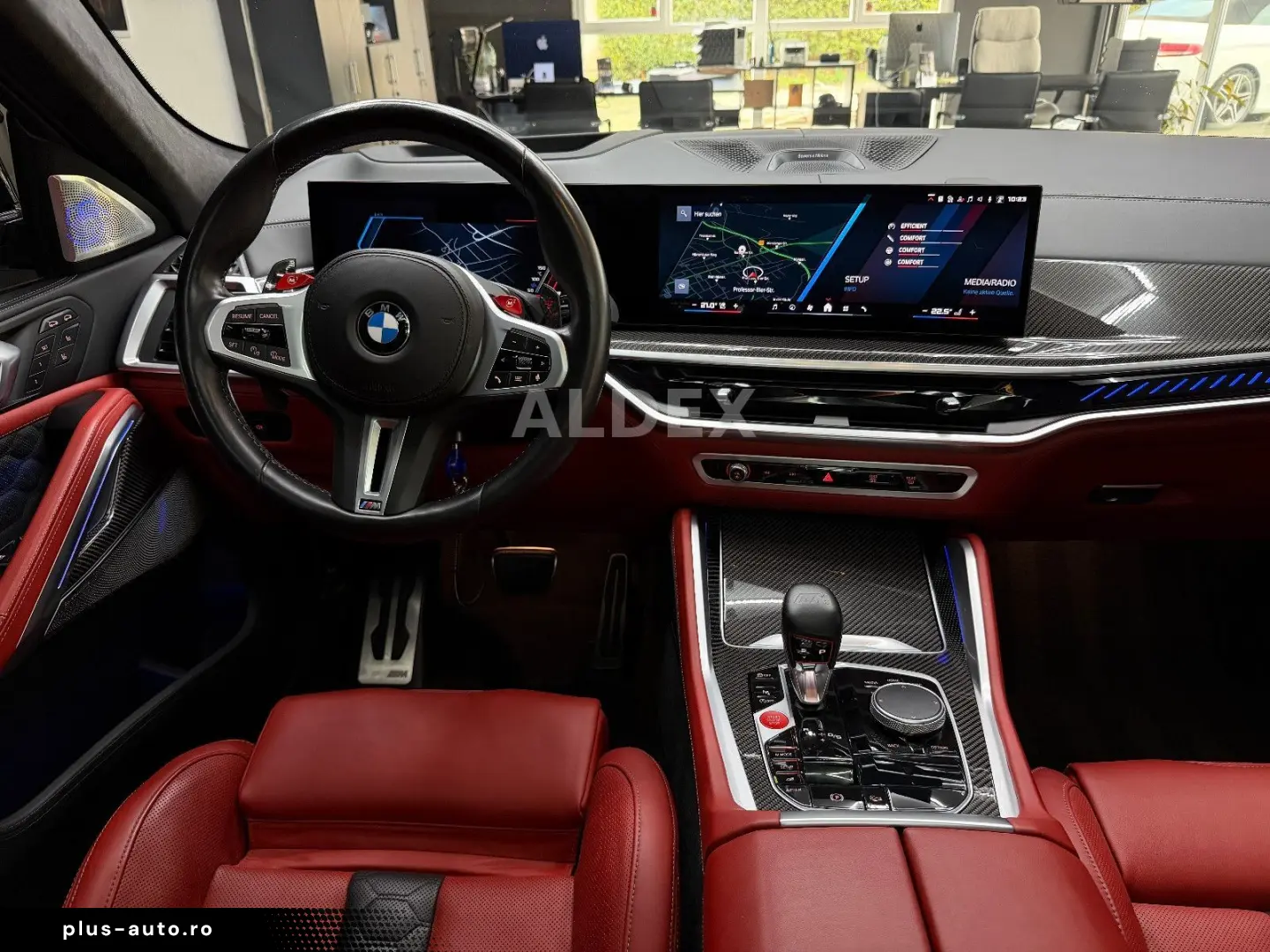 BMW X6 M Comp B&W SKYLOUNGE CARBON MASSAGE SOFT KEY