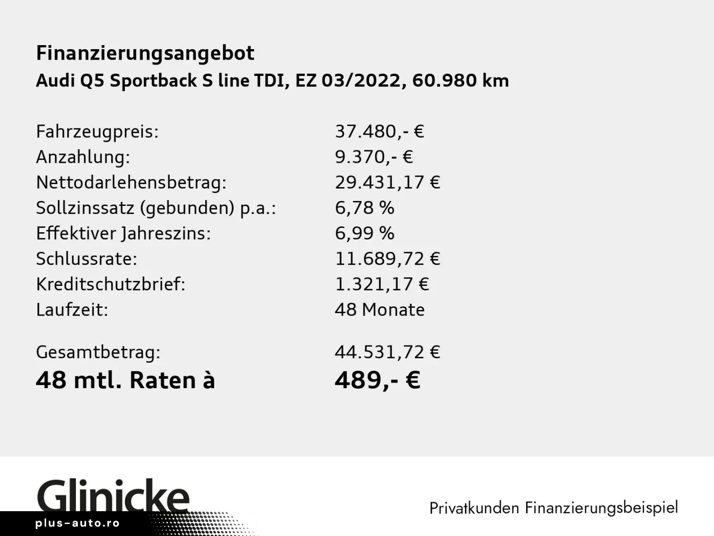 AUDI Q5 Sportback 50 TDI quattro S-line LED s-tronic