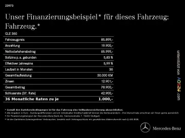 MERCEDES-BENZ GLE 350 de 4M MEMORY Pano HUD Airmatic&hellip;