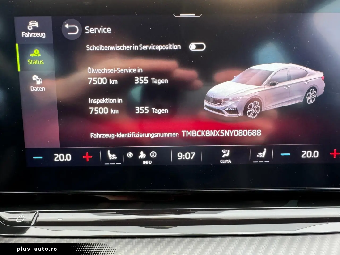 SKODA Octavia Lim RS-Sport 4x4 HUD Leder Kam ACC Canto