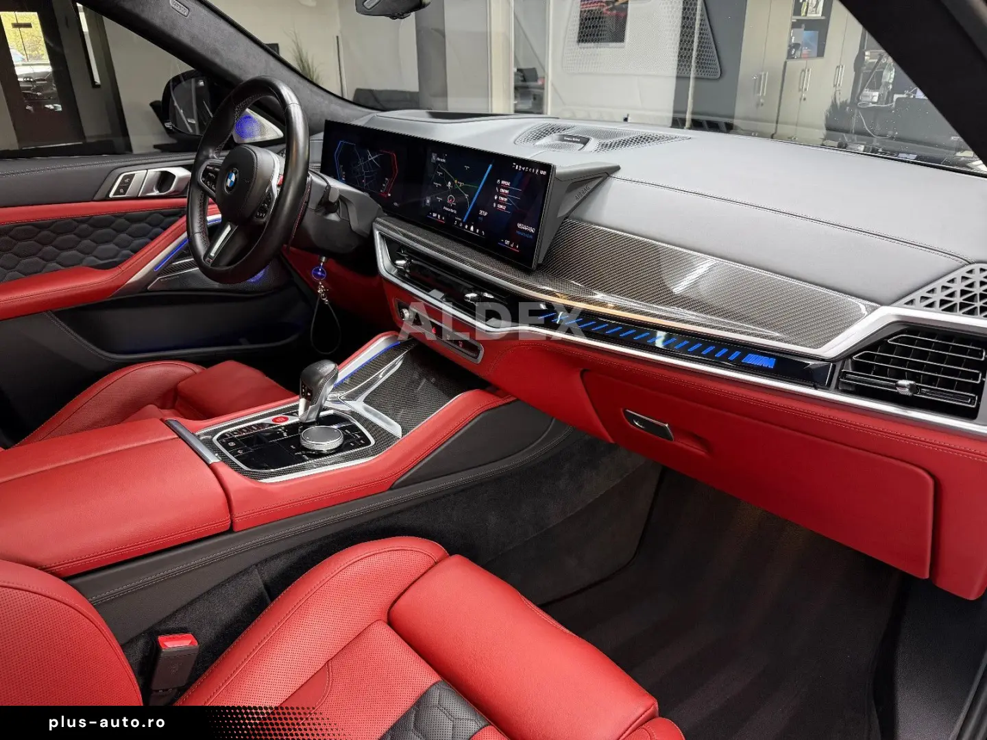 BMW X6 M Comp B&W SKYLOUNGE CARBON MASSAGE SOFT KEY