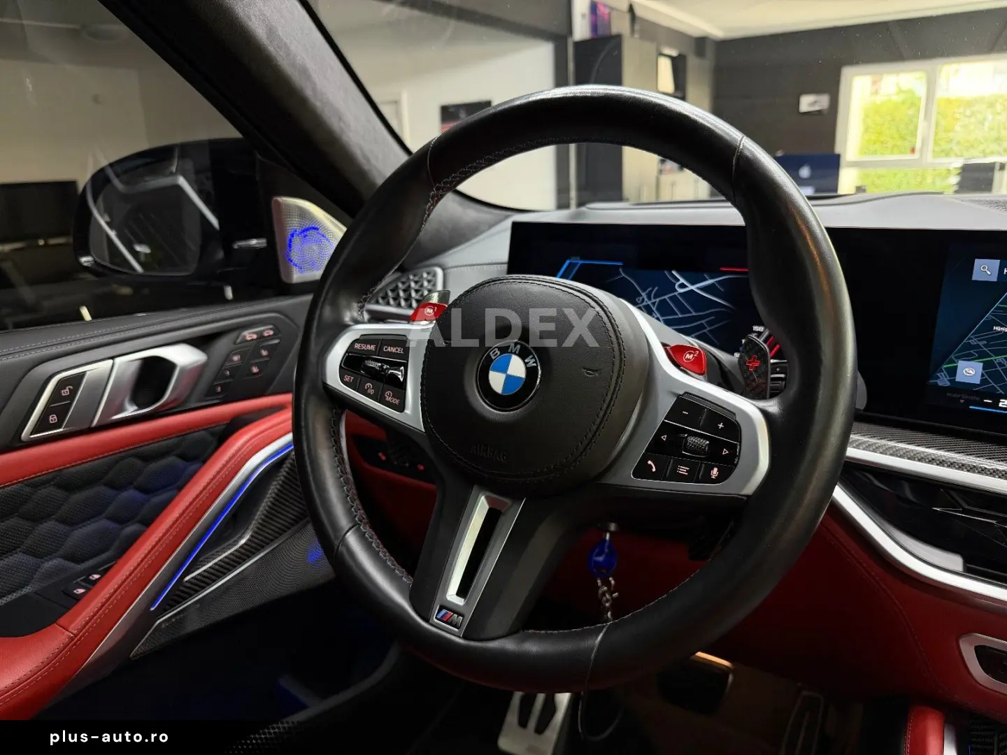 BMW X6 M Comp B&W SKYLOUNGE CARBON MASSAGE SOFT KEY