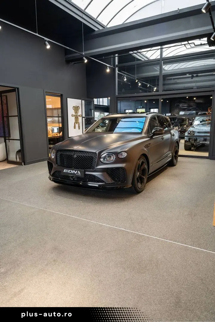 BENTLEY Bentayga V8 S Satin Black Edition 4.0 V8 S Mulli