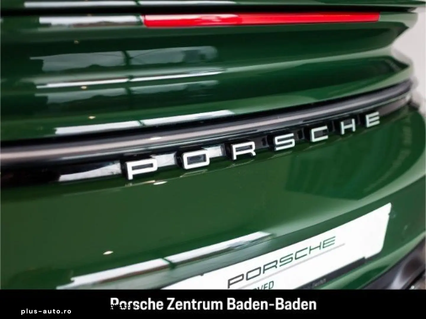 PORSCHE 992 911 Turbo S Burmester Sportabgasanlange LED