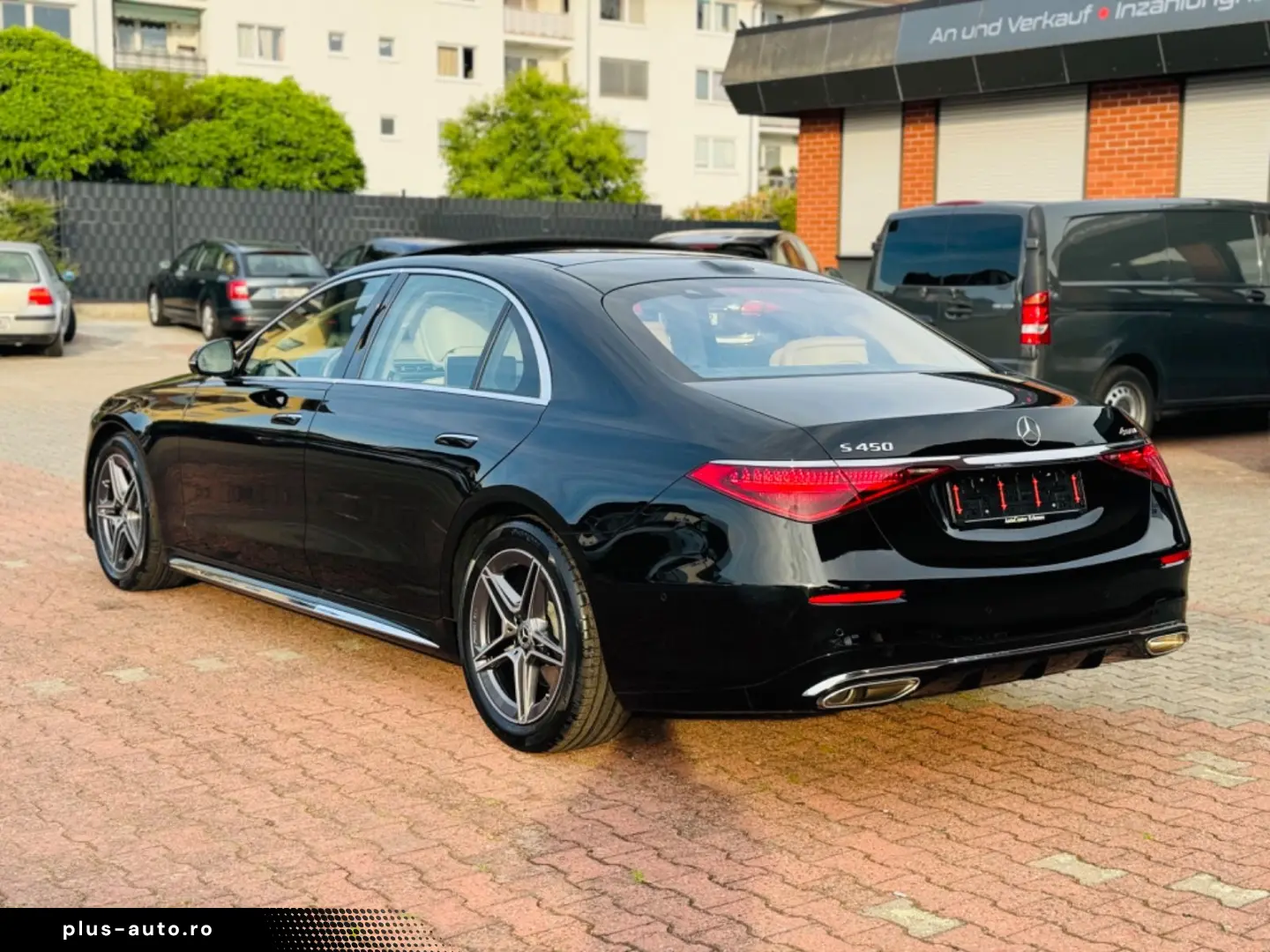 MERCEDES-BENZ S 450 Long AMG Line NAPPA BEIGE 3xTV CHAUFFEUR