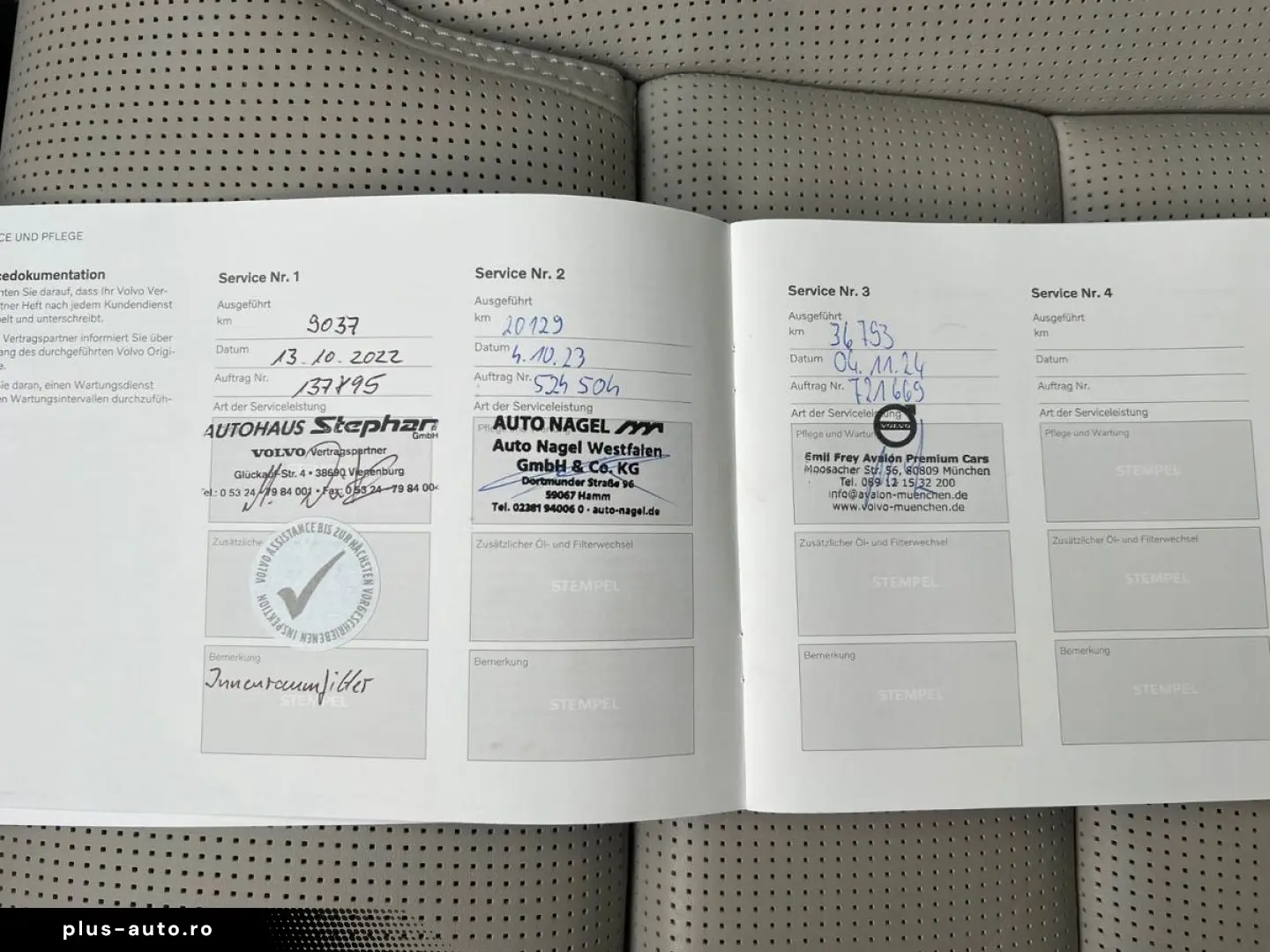 VOLVO XC60 Recharge T8 AWD Inscription Massage Ventil