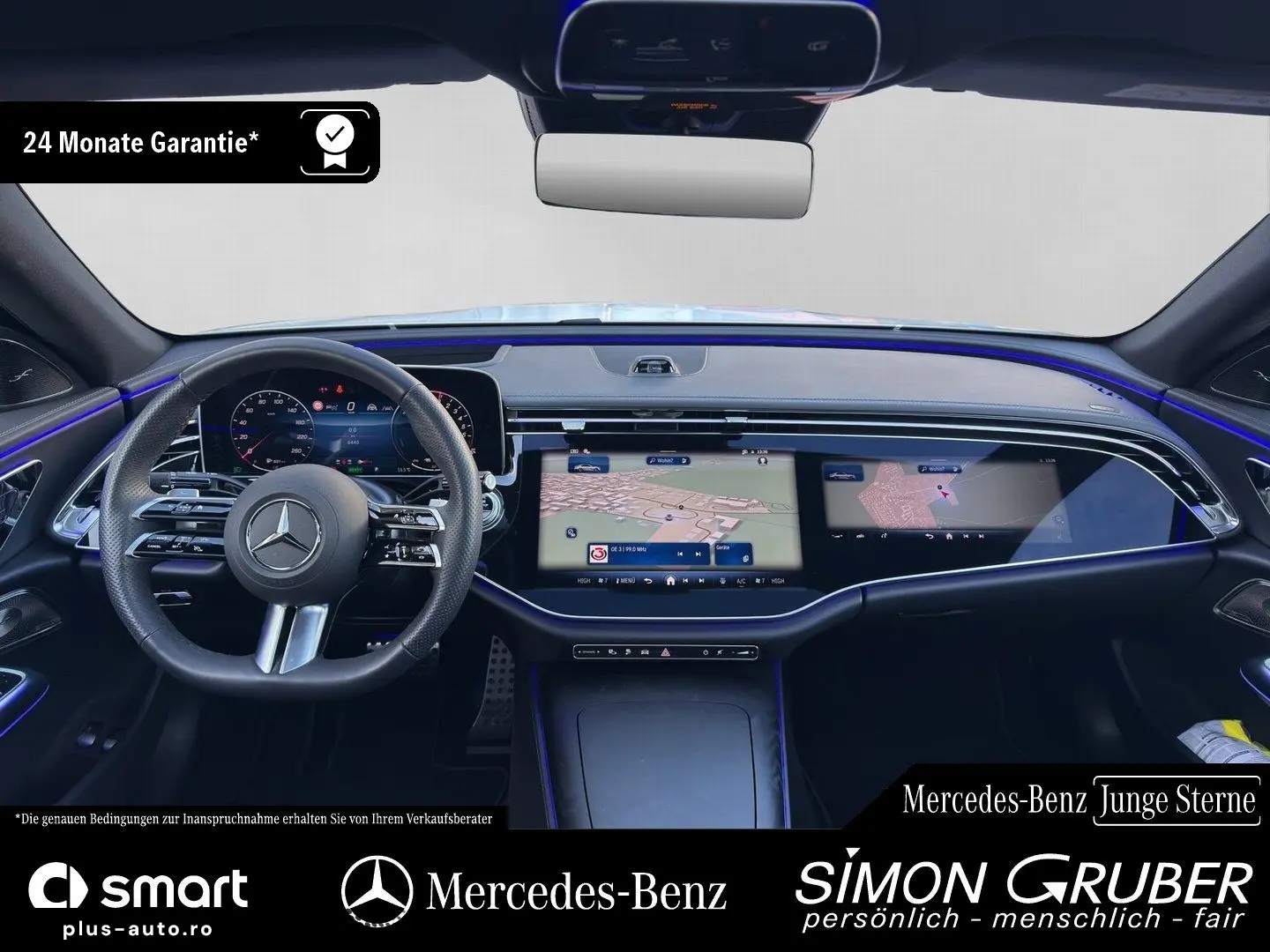 MERCEDES-BENZ E 400 e 4M AMG Pano Superscreen Airmatic Burm