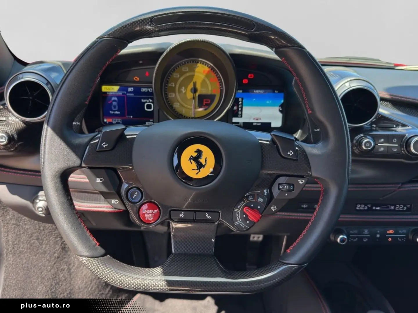 FERRARI Rosso Corsa Lift Kamera PDC Carbon