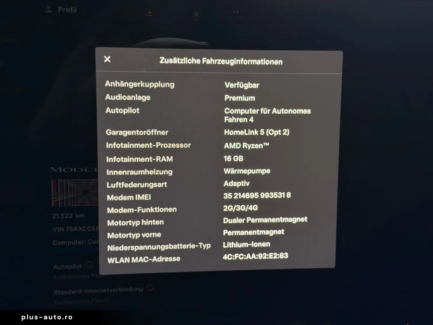 TESLA MODEL X PLAID   HARWARE 4   YOKE   6SEAT   22