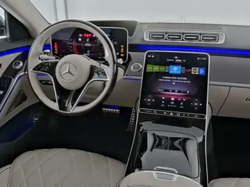 MERCEDES-BENZ S 450 long 4M AMG 4xMassage Chauffeur 4xTV