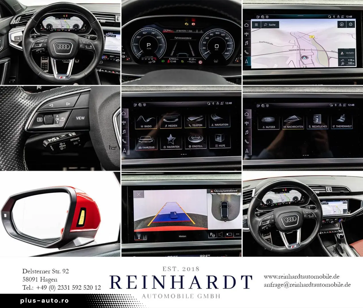 AUDI Q3 SPORTBACK 45TFSie S LINE ACC KEYLESS PANO 360