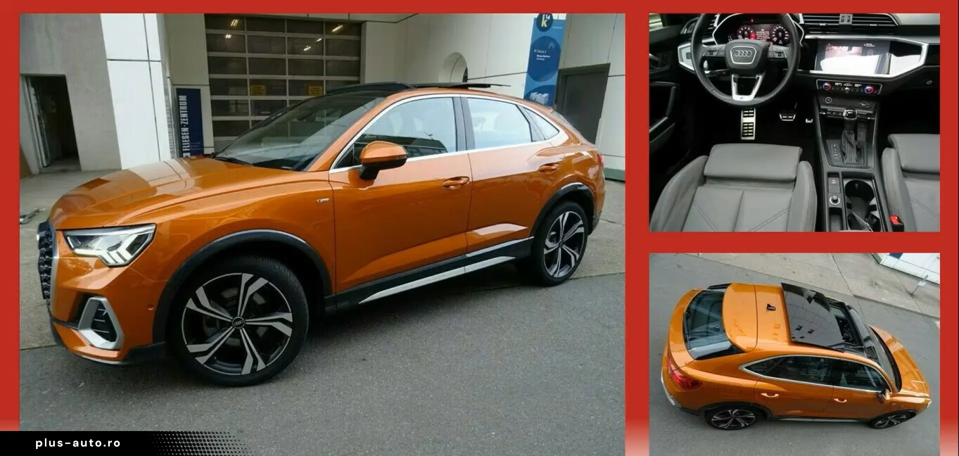 AUDI Q3 45 TFSI S-Line Sportback Quattro Autom Leder