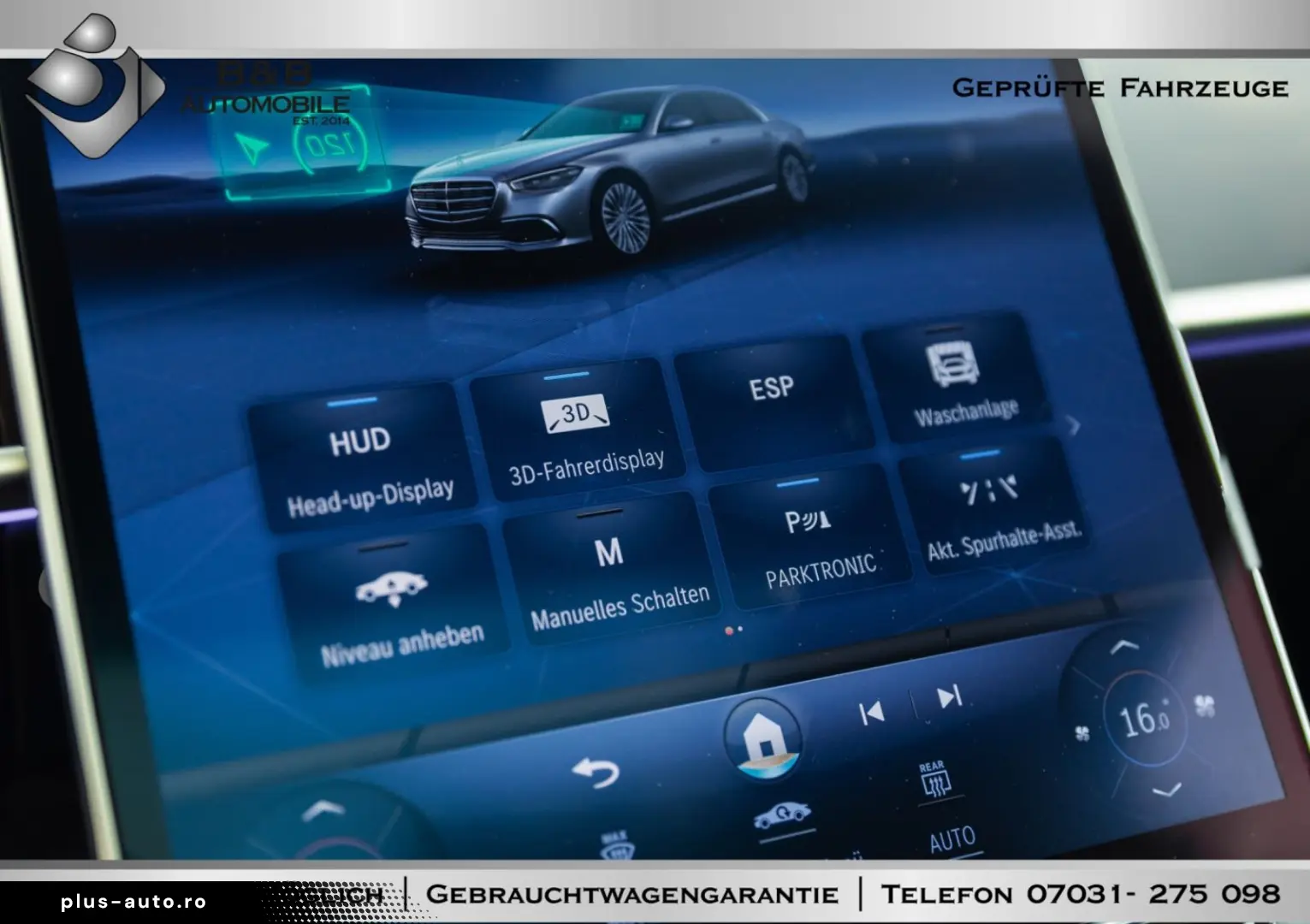 MERCEDES-BENZ S 580 4Matic L 1HAND MASSAGE PANO AppleCar