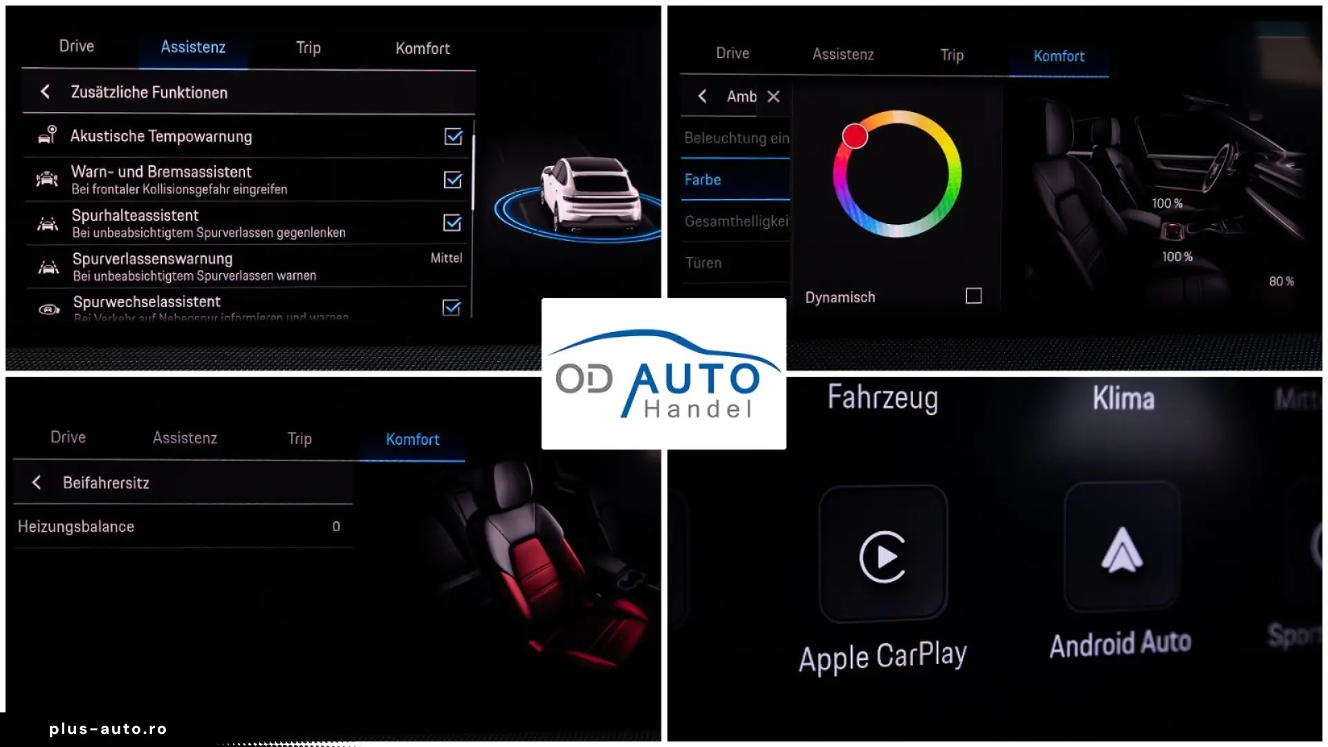 PORSCHE Cayenne E-Hybrid Coupe Beifahrerdispl Nachtsicht