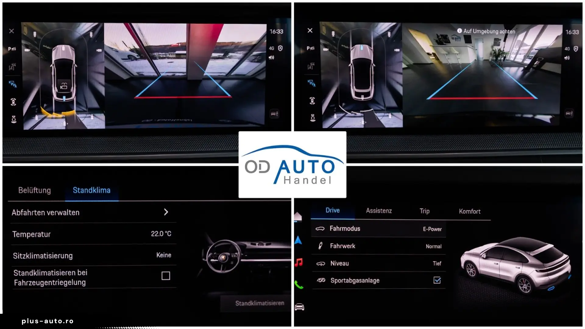 PORSCHE Cayenne E-Hybrid Coupe Beifahrerdispl Nachtsicht