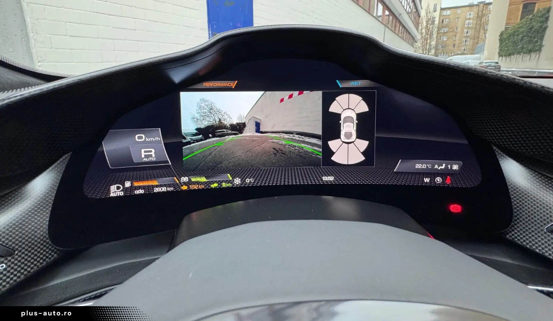 FERRARI 296 GTB CARBON-DAYTONA RACING LIFT JBL LCD-DISP