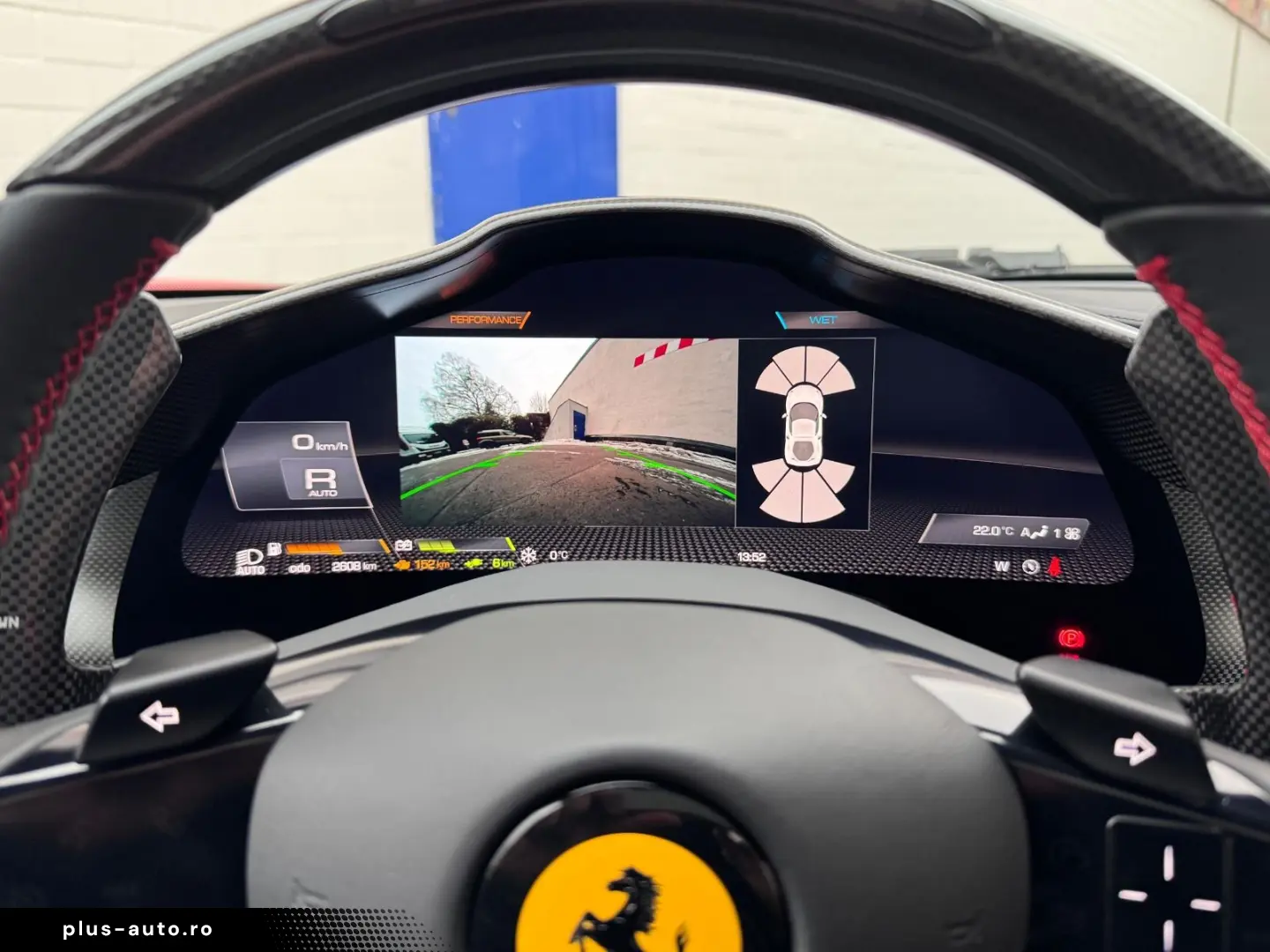 FERRARI 296 GTB CARBON-DAYTONA RACING LIFT JBL LCD-DISP
