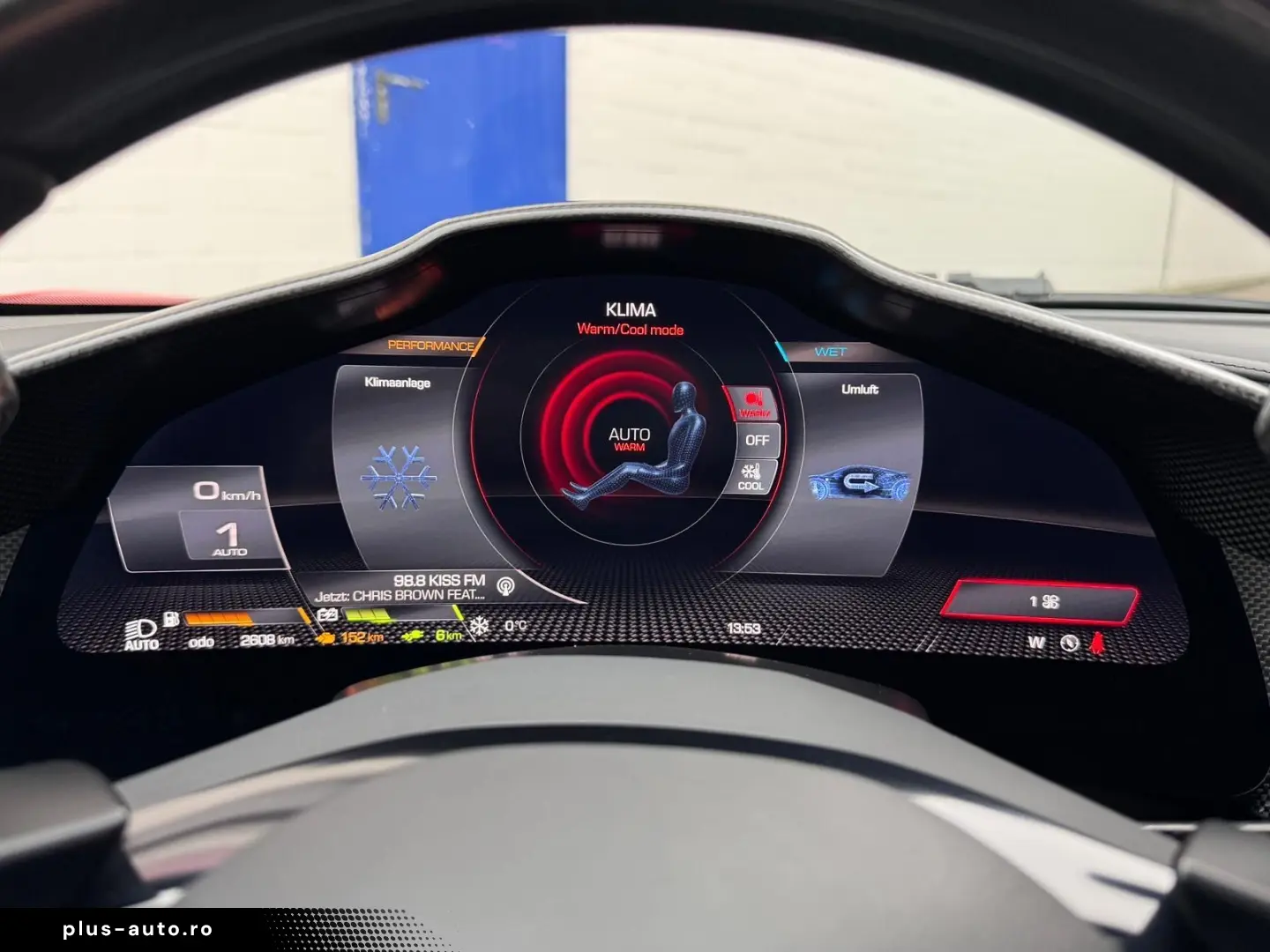 FERRARI 296 GTB CARBON-DAYTONA RACING LIFT JBL LCD-DISP