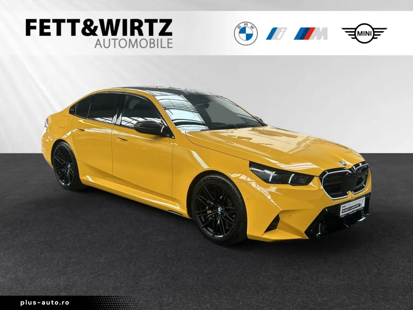 BMW M5 Limousine  Speedgelb  MDriver'sPackage B&W DA