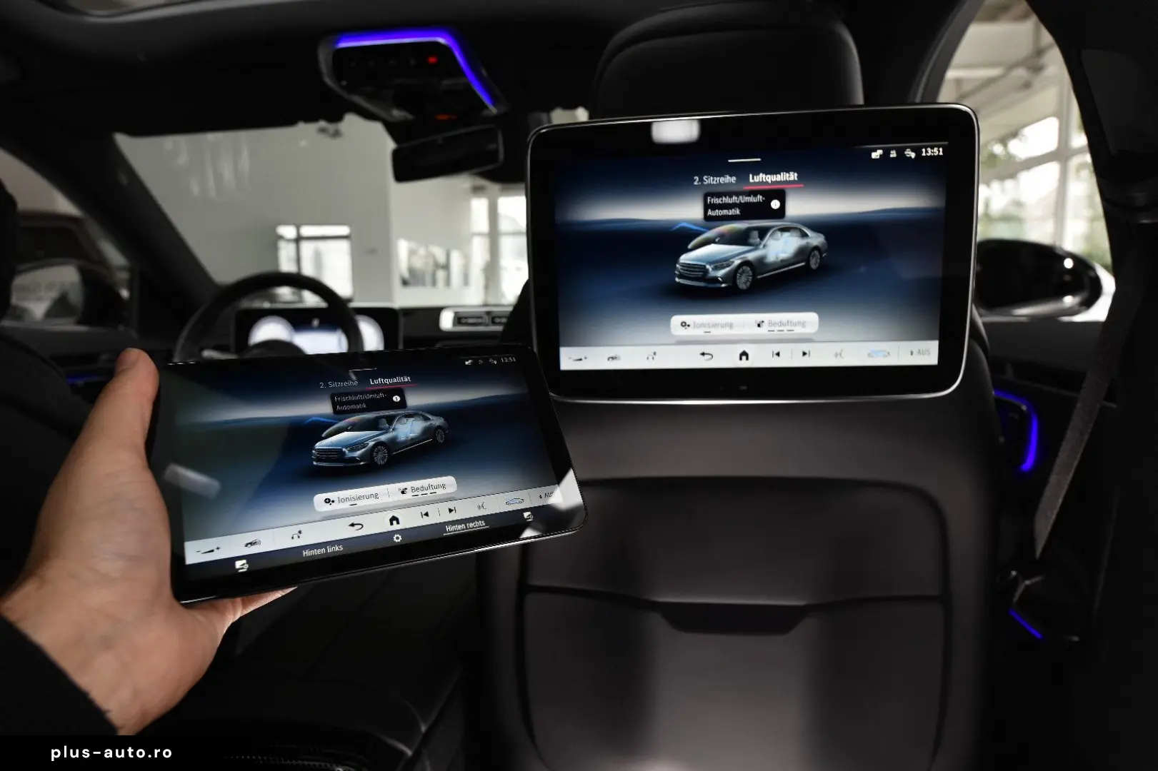 MERCEDES-BENZ S 450 Lang 4M  Chauffeur  Executive  Fond TV