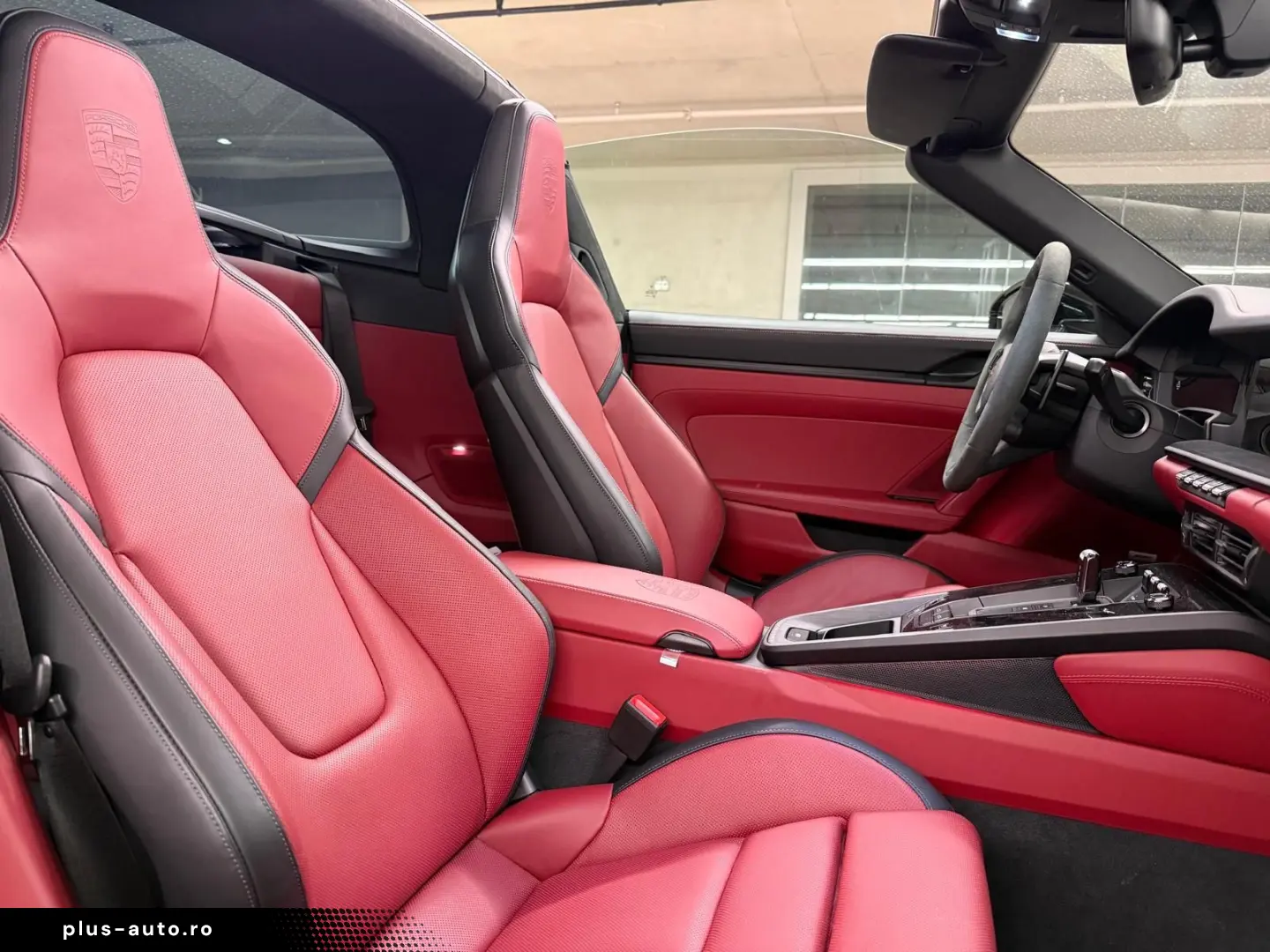 PORSCHE Targa 4 GTS Matrix Inno Memory 18-Wege Leder rot