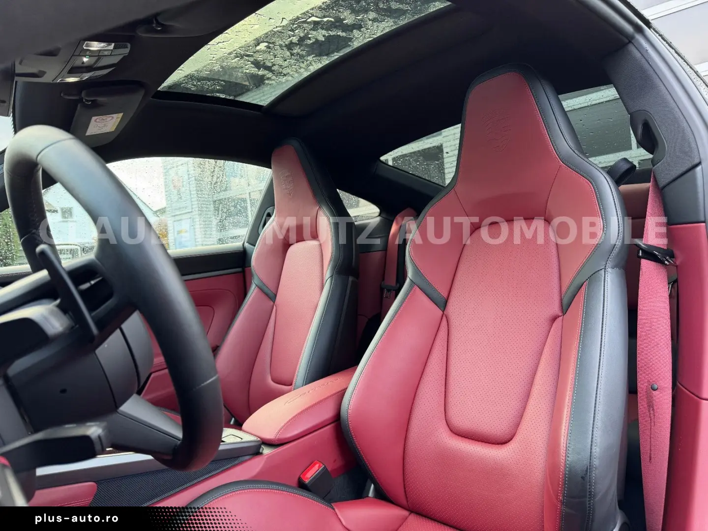 PORSCHE 992.2 S Coupé   GRAU   ROT   SPORT DESIGN   VOLL