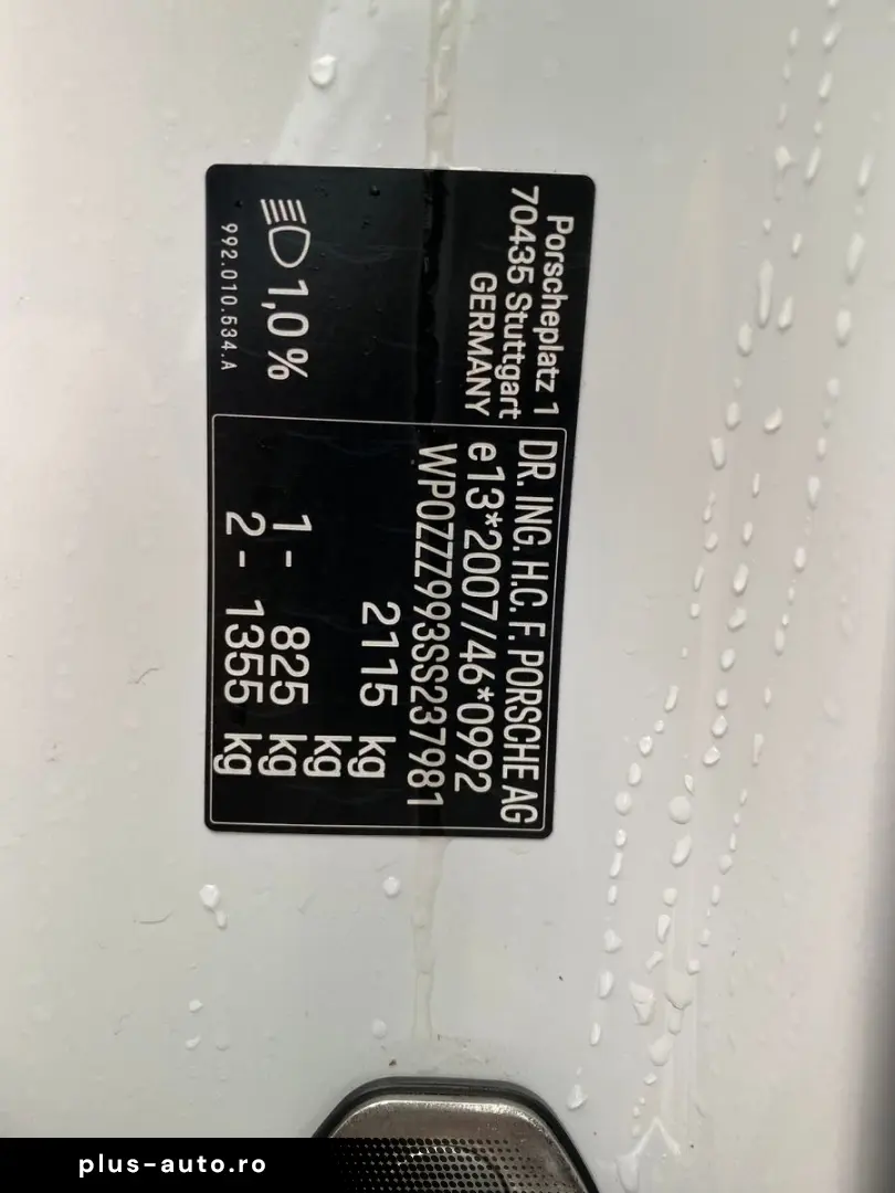 PORSCHE 911 Carrera 4 GTS T-Hybrid Cabrio Lift Chrono