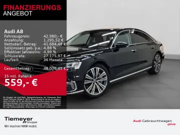 AUDI A8 60 TFSIe Q LANG MATRIX PANO TV STDHZG