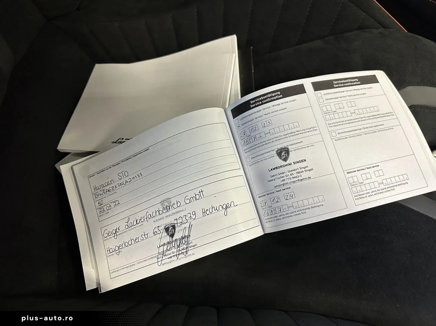 LAMBORGHINI STO Carbon Lifting 20  Sportsitze