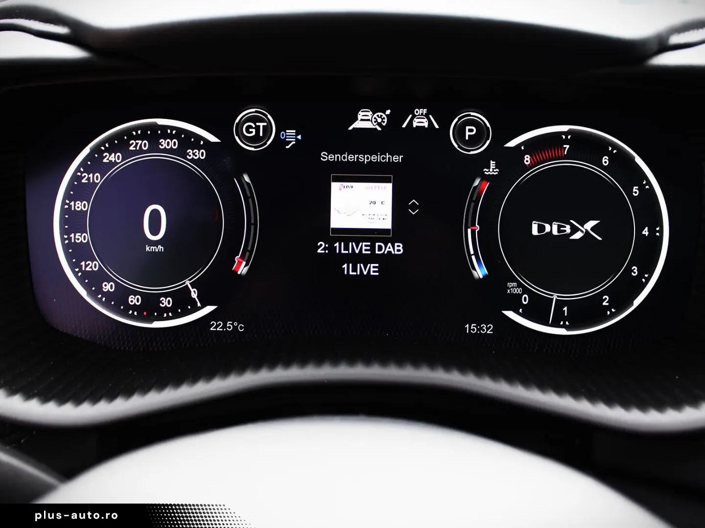 ASTON MARTIN DBX 707 Storm Purple Onyx Black